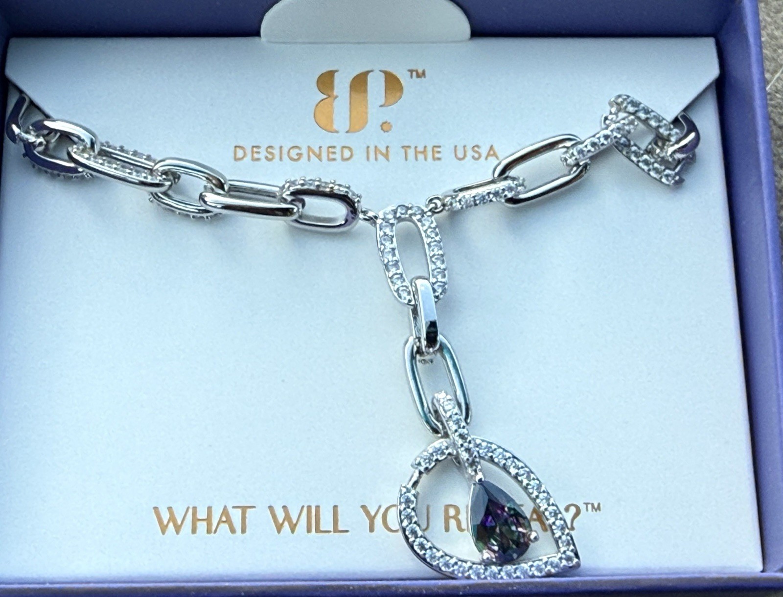 NK34440 Bomb Party The Chain Needs An Applause Lab Created Alexandrite