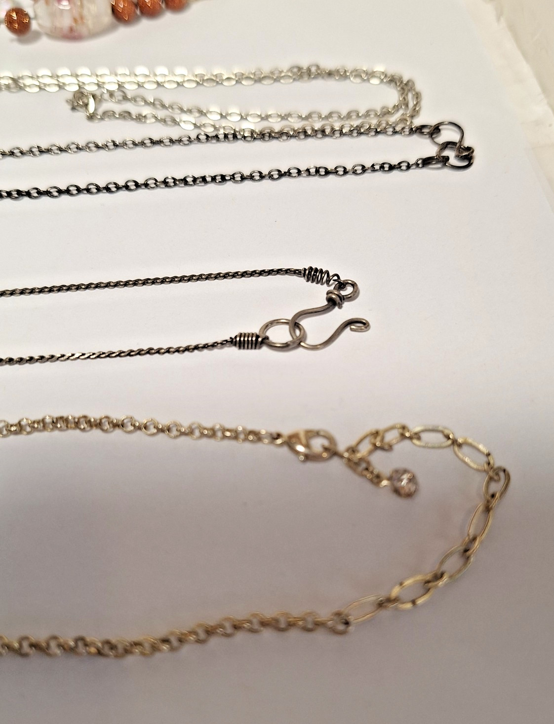 Lot of 5 Unbranded Wearable Fashion Jewelry Necklaces