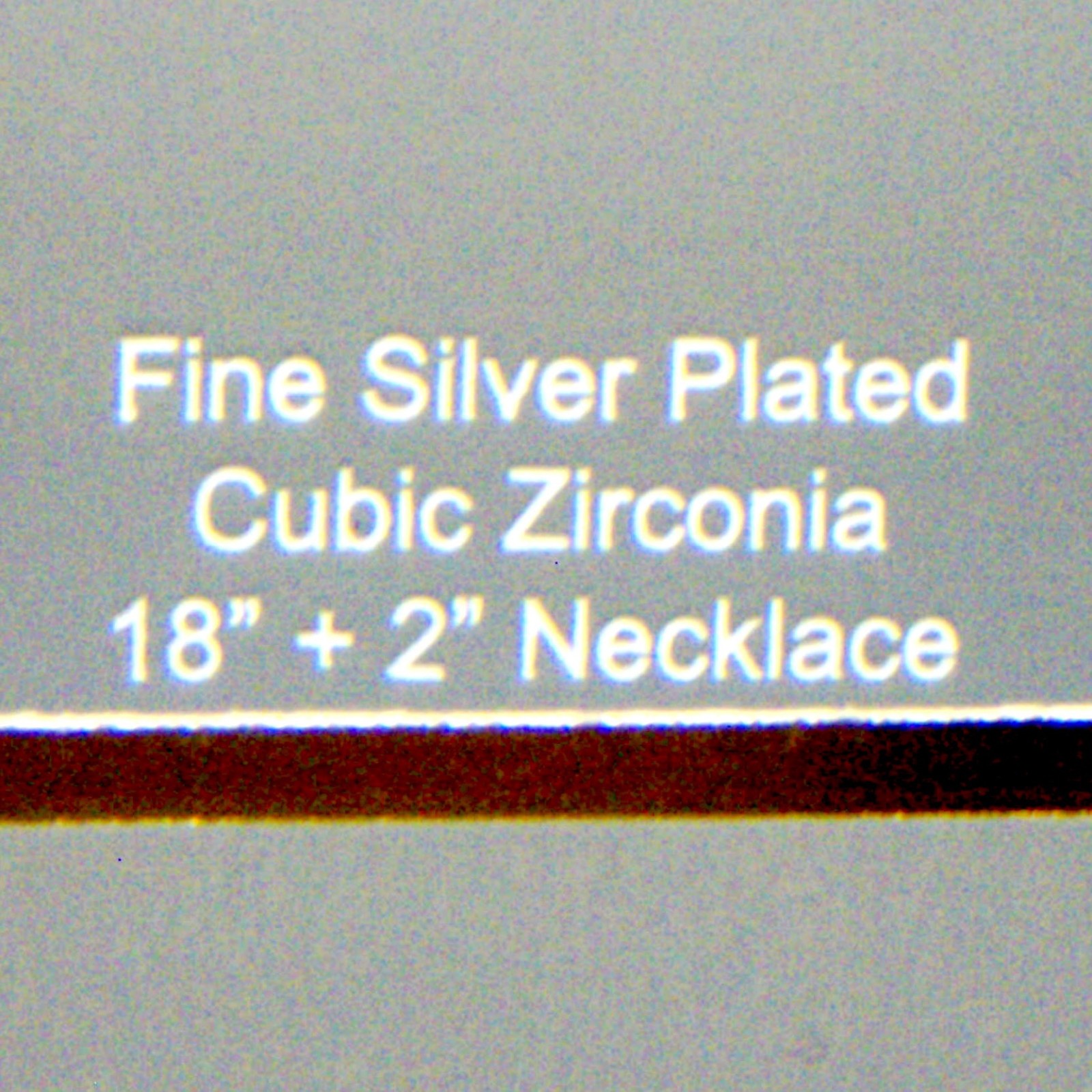 Believe by BRILLIANCE Fine Silver Plated 23 Cubic Zirconia Hearts 18+in Necklace