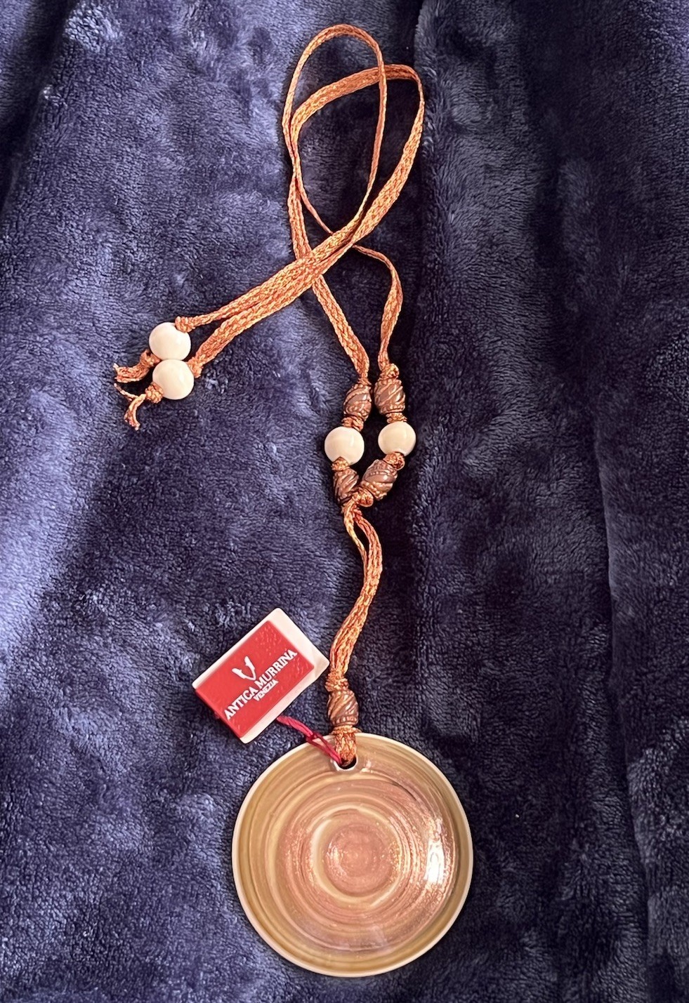 Antica Murrina Venezia Morgana Necklace NEW w Tags Half Box