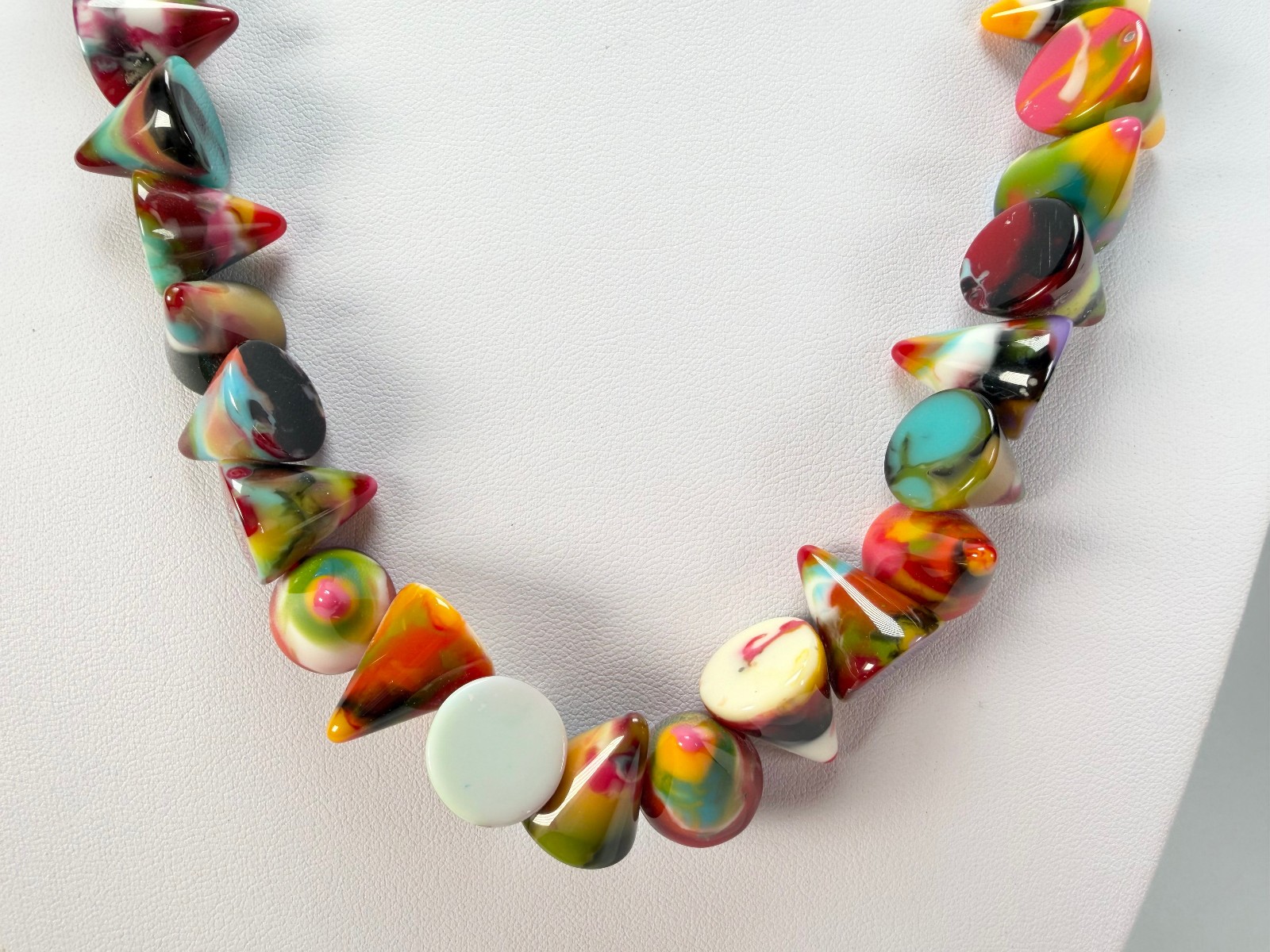 Jackie Brazil “Corina” Small Cones Kandinsky 55cm Necklace ( N0058 )