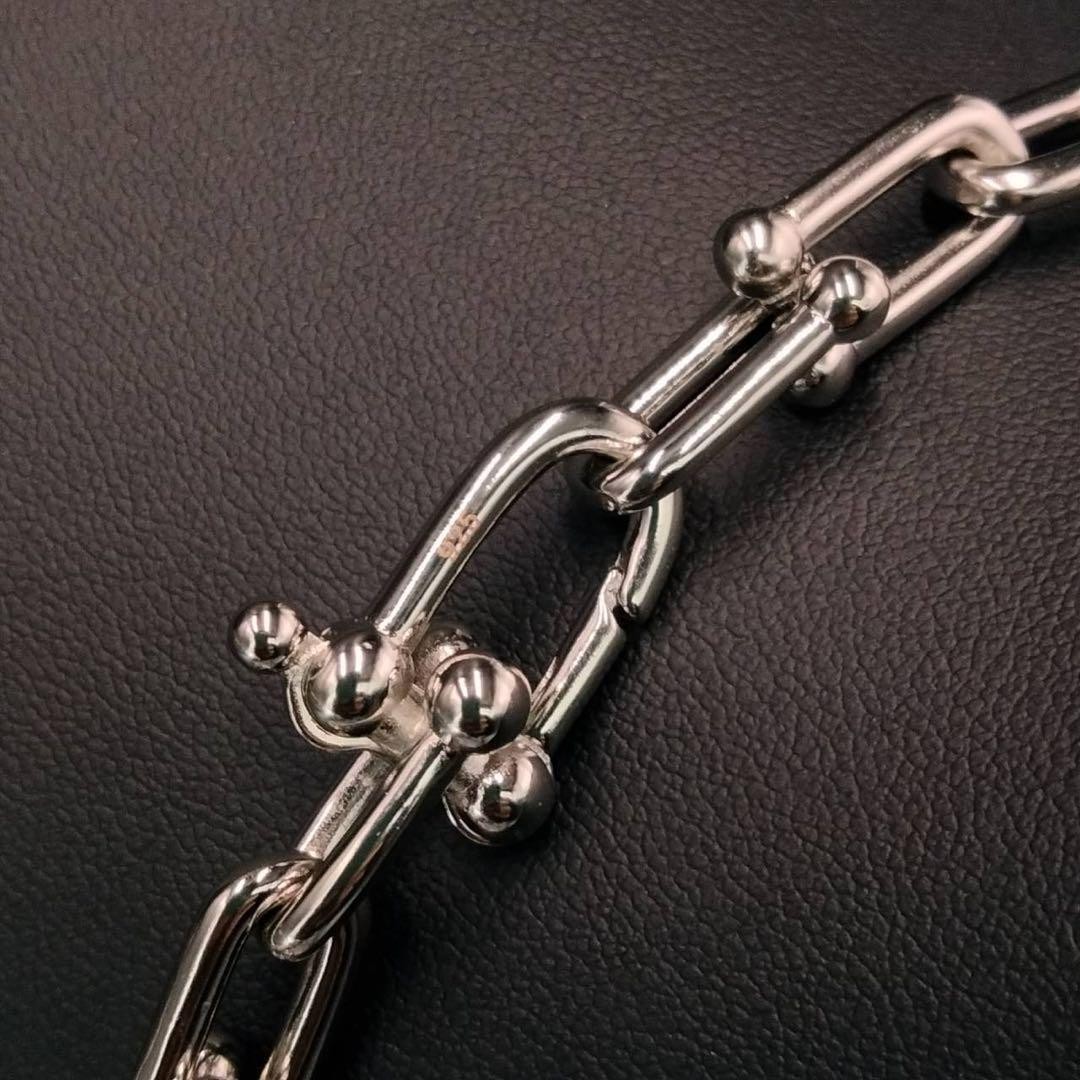 , Very Rare Hardware Necklace For Women And Men, Silver Chain.