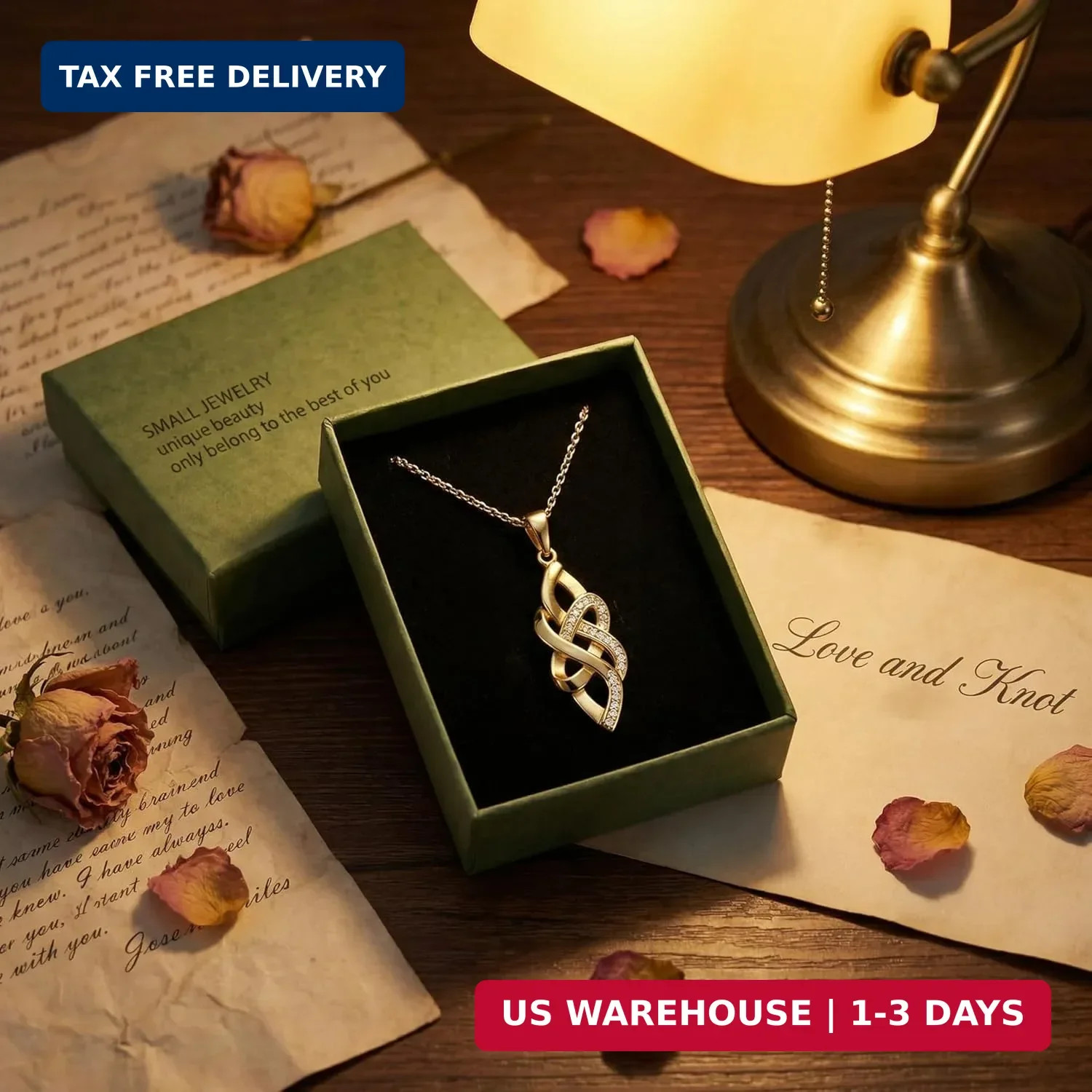 Infinity Necklace, Elegant Infinity Pendant Necklaces for Women, Modern Jewelry