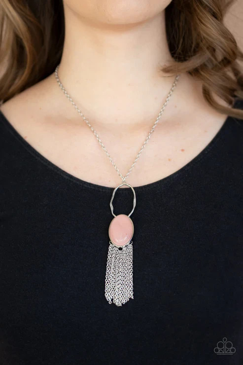 paparazzi pink necklace