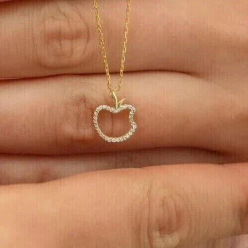 2.00 Ct Round Cut Simulated Diamond Women Pendant 925 Sterling Silver Women Gift