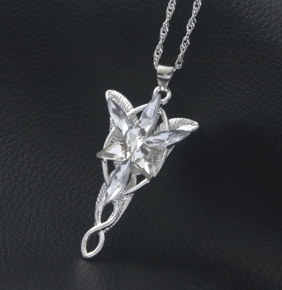 Lord of the Rings Arwen Necklace Pendant EVENSTAR Hobbit LOTR Elven