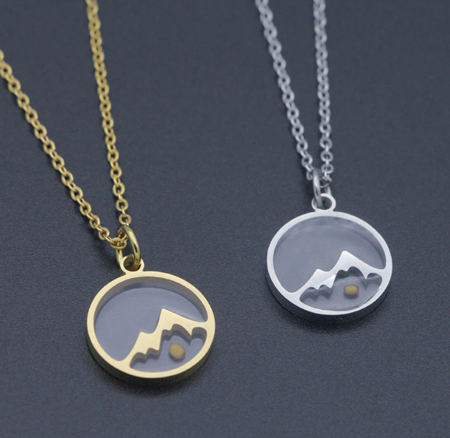 Matthew 17:20 Faith of a Mustard Seed Move Mountains Chain or Keychain Necklace