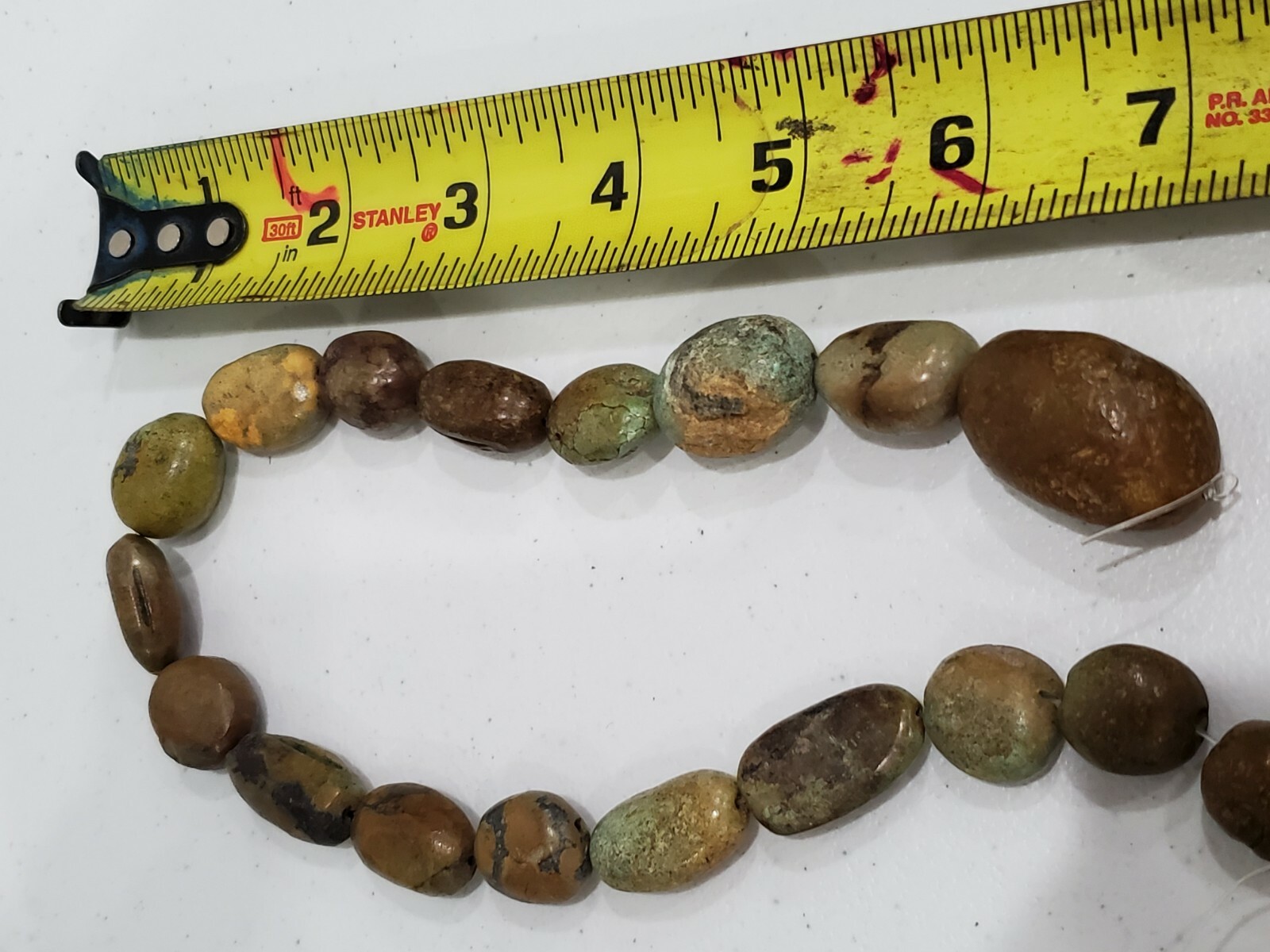 Natural Turquoise Bold Necklace Unfinished