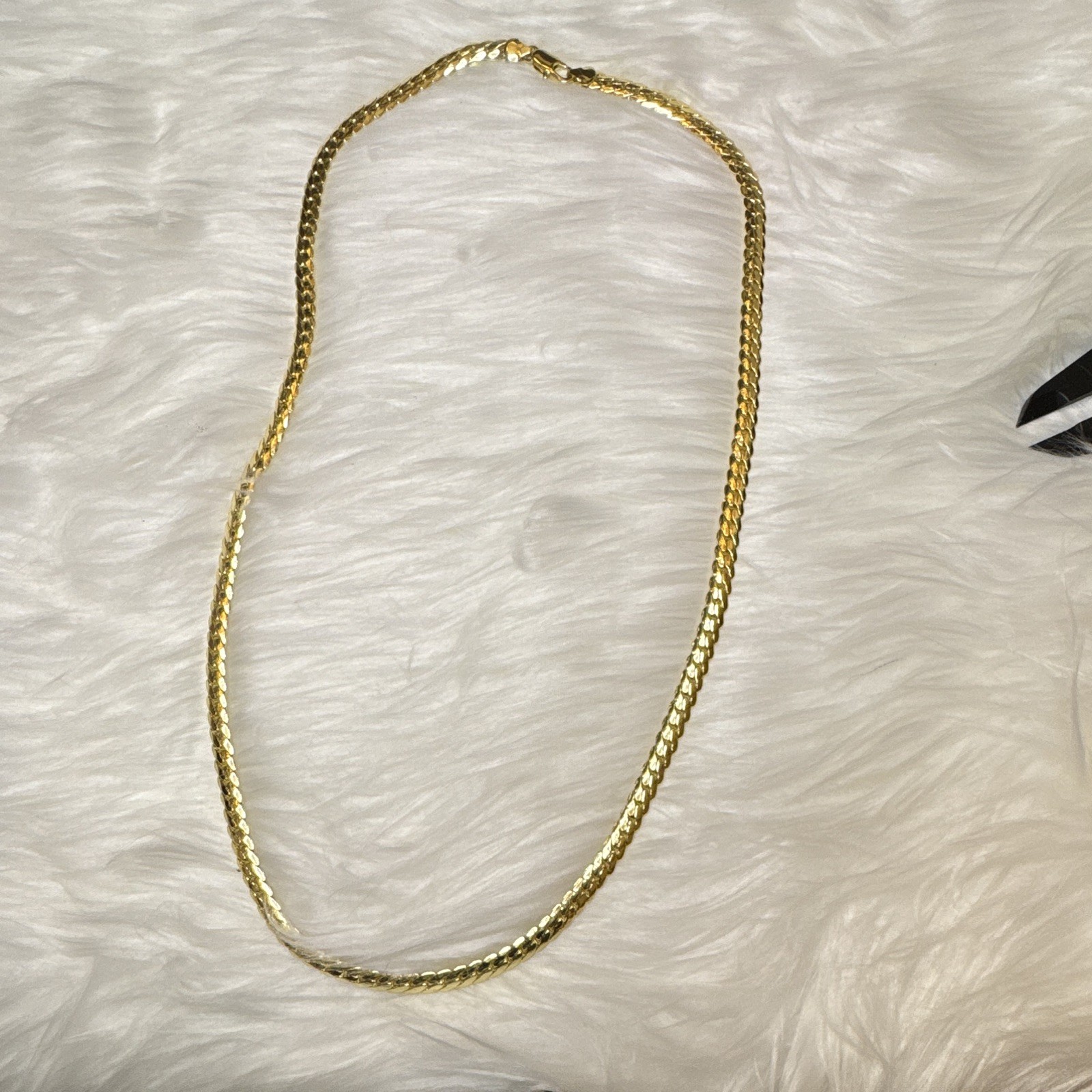 Miami Cuban Curb Link 14kGold Filled Chain 30 inch Necklace 6.7mm, Lobster Clasp