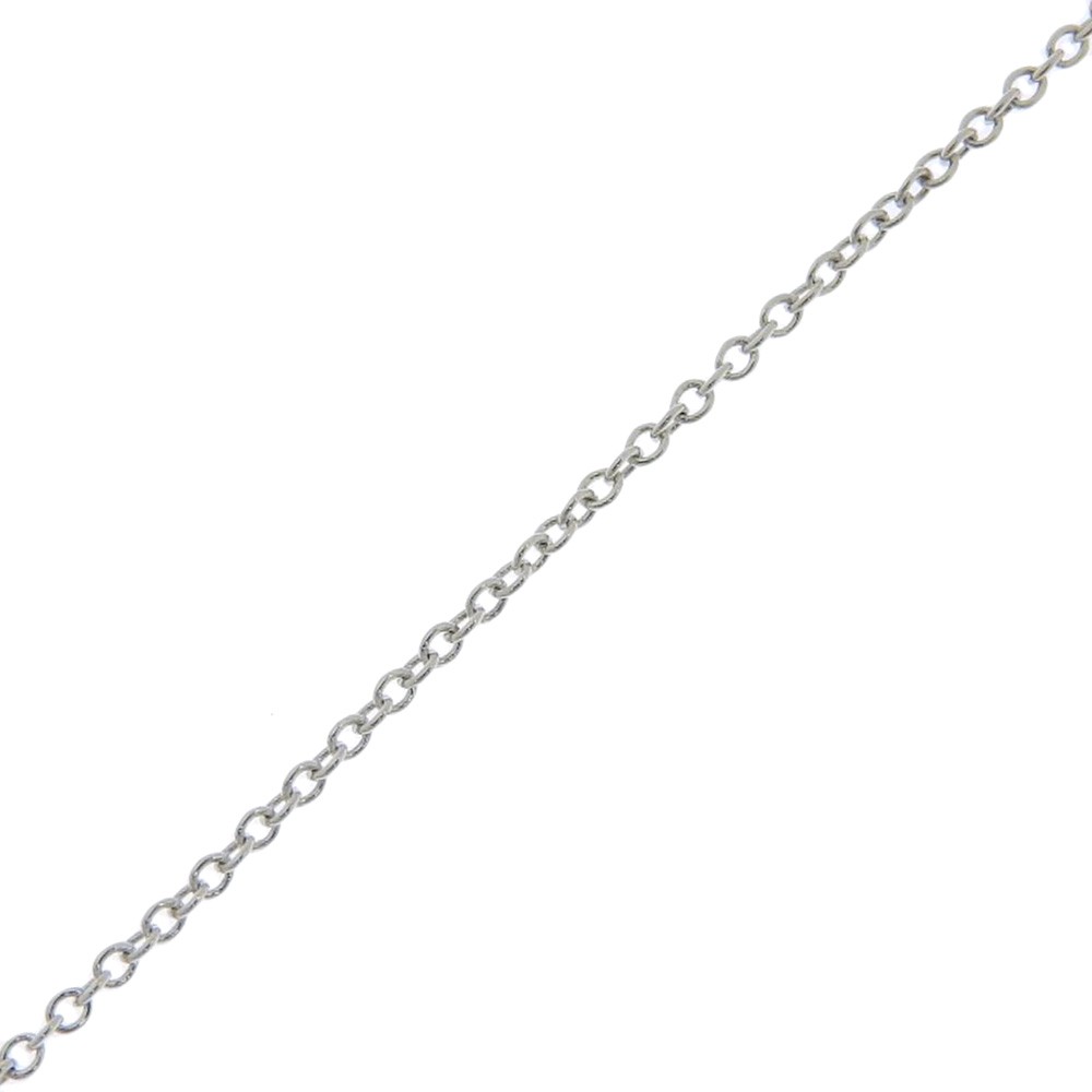 TIFFANY&Co. Modern herat Necklace Paloma Picasso Silver925 heart 2.5g Women