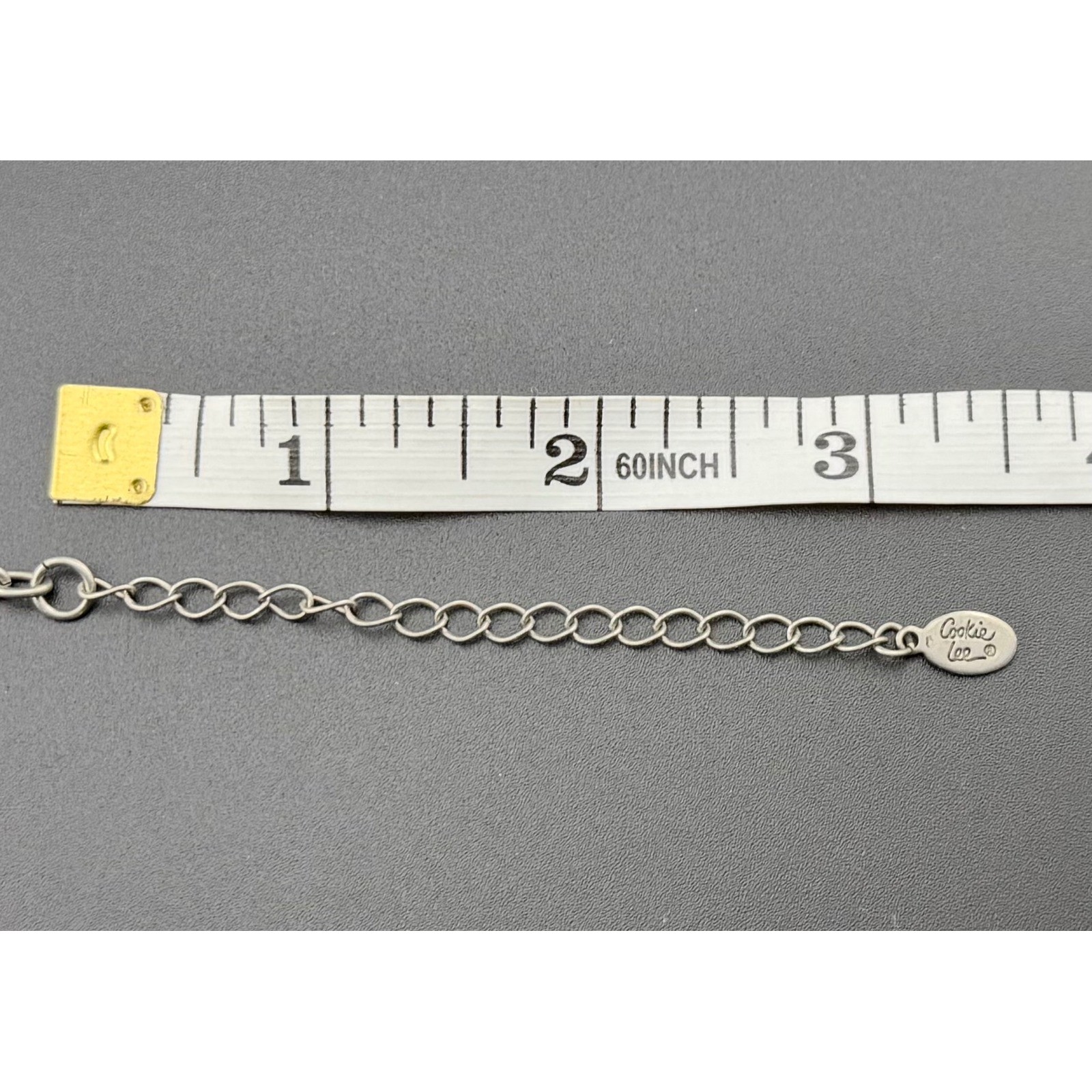 Cookie Lee Necklace Silver Tone Nautical Shell Ammonite Coastal Beach Statement