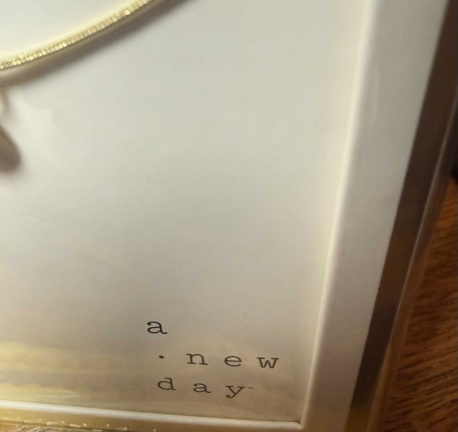 A New Day Demi Fine 14k Gold Plated Cubic Zirconia Pendant Necklace, 16″+3″ Ext