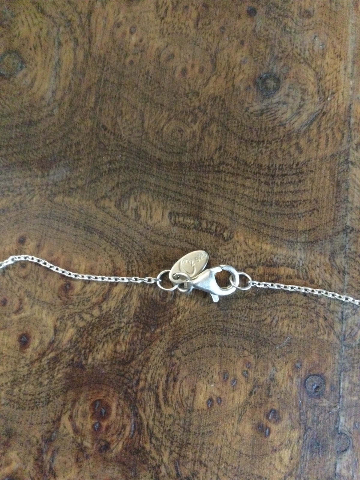 Sterling Silver Circle Chain Link Origami Owl 19.5in Length