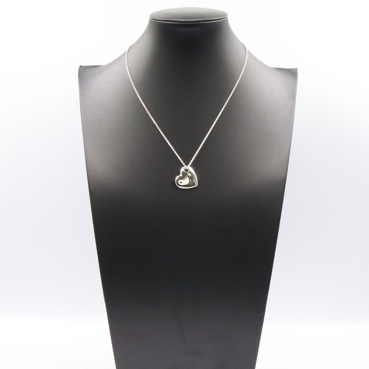 Tiffany & Co Heart in Silver 925 Necklace Pendant Color Unaffected One Size