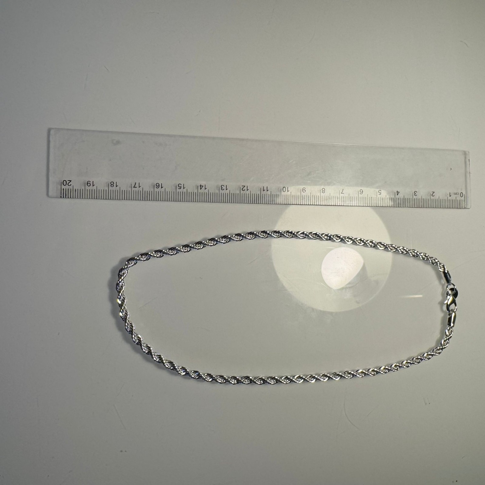 925 Sterling Silver Italian Rope Chain Necklace Twisted Link Men Women New