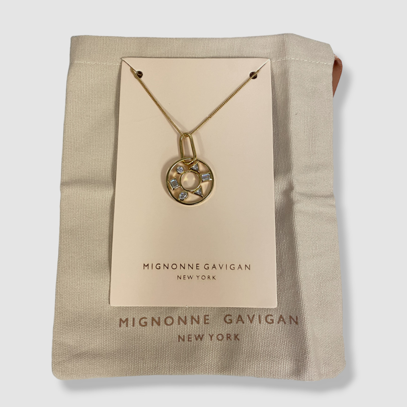 $151 Mignonne Gavigan Women’s 14k White Gold Plated Joni Chain Necklace