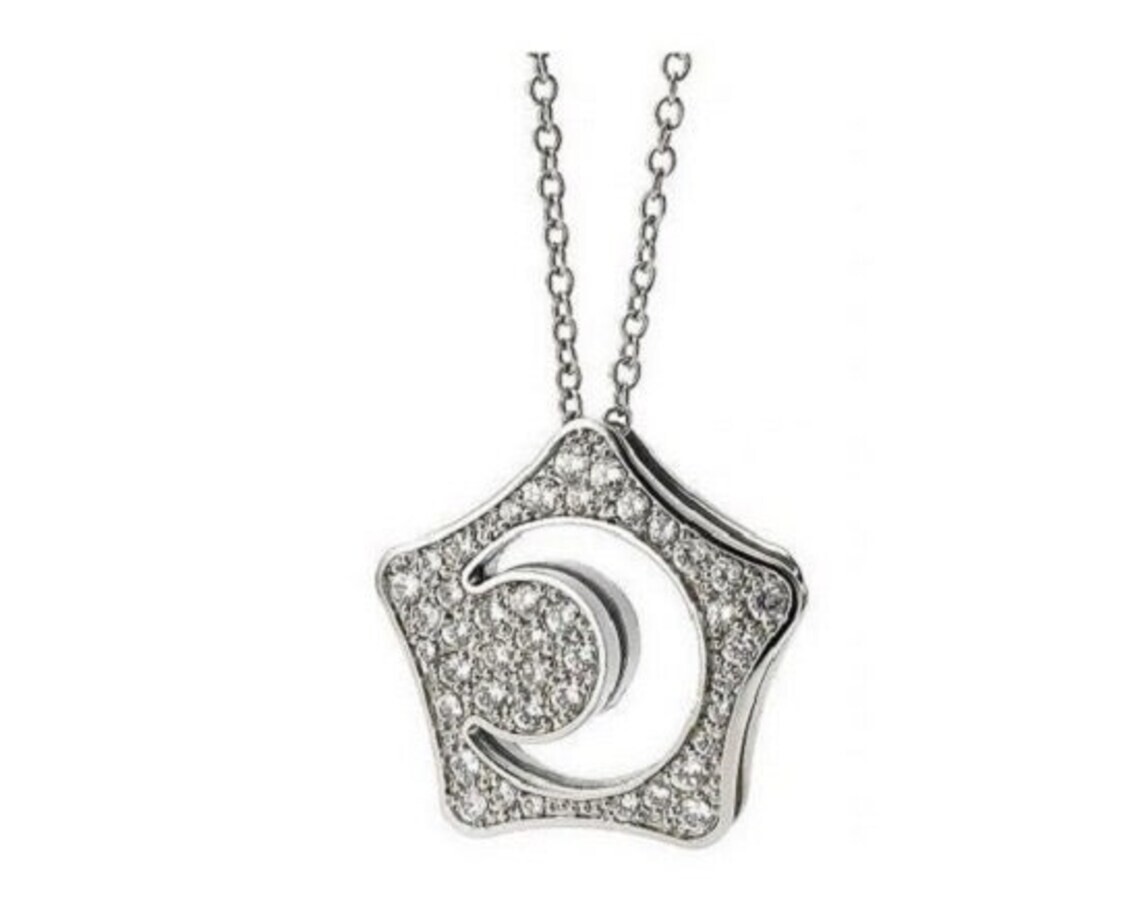Boys Over Flowers Geum Jan Di’s Star and Moon Necklace & Celestial CZ Pendant