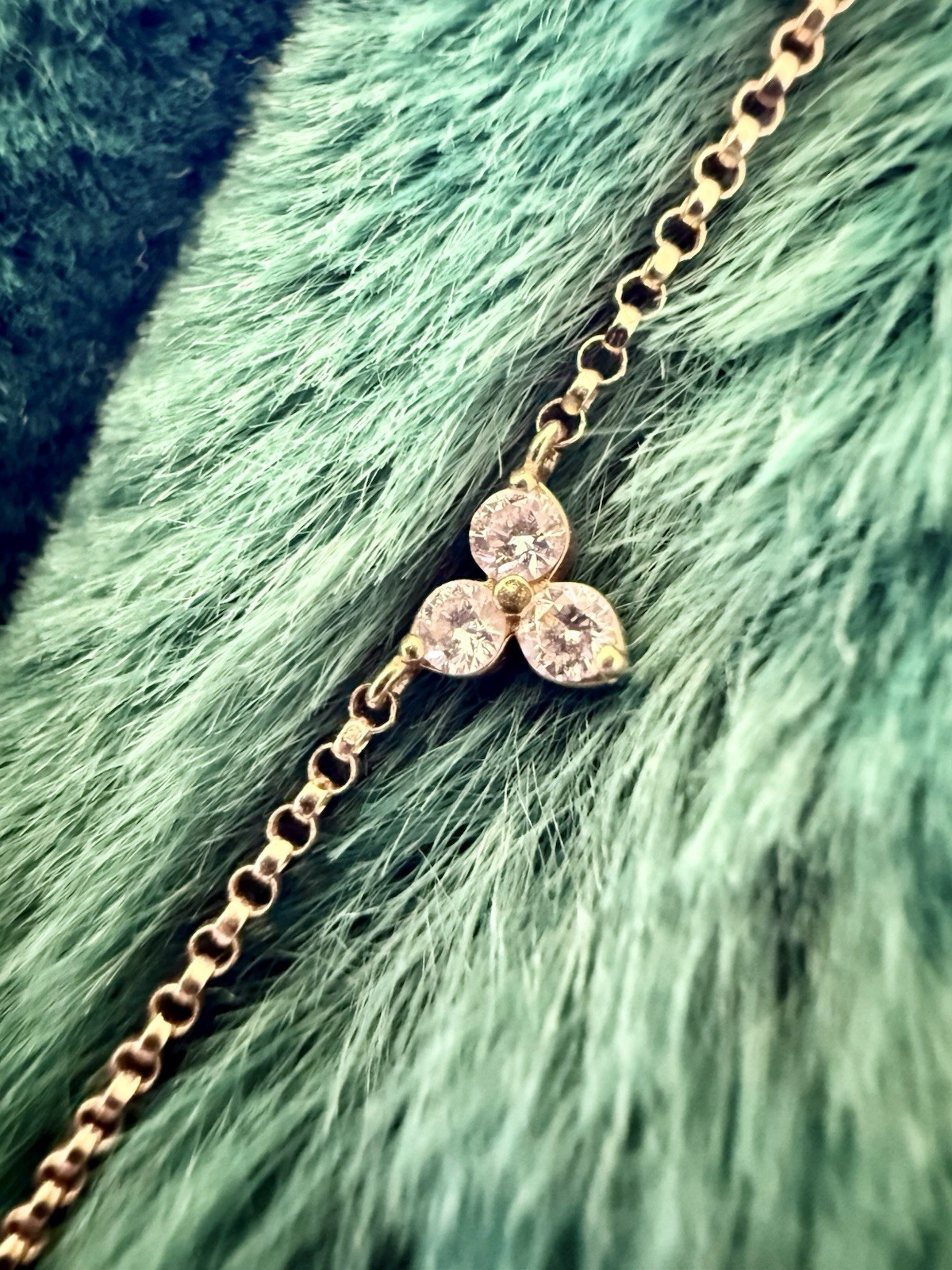 Roberto Coin 18K Yellow Gold Diamond 5-Station Necklace 0.45ctw Ruby Clasp