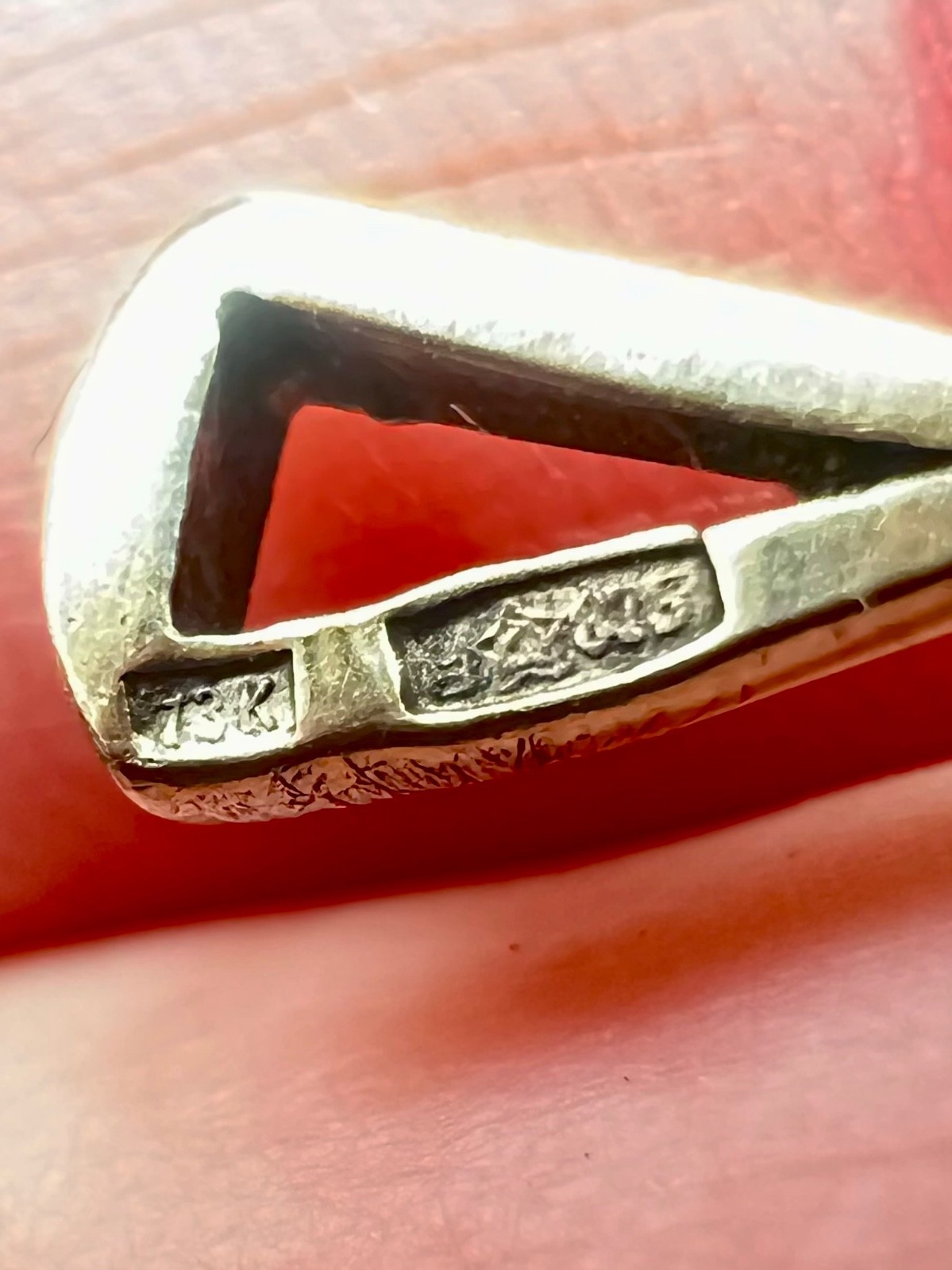 Antique pendant 1970s stone Alexandrite Silver 875 collectible model old