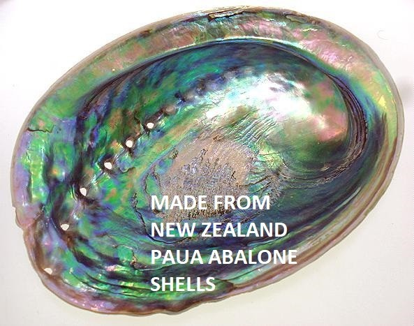 26mm Hawaiian Sterling Silver Paua Abalone Plumeria Frangipani Flower CZ Pendant