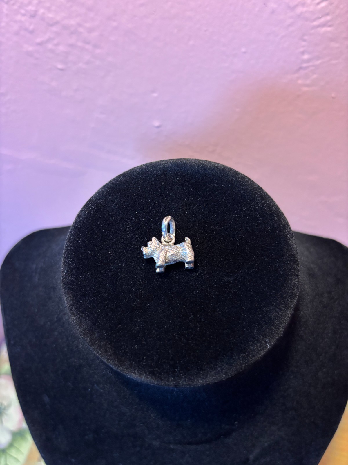 Links of London Scottie Dog Pendant with United Kingdom 925 Silver Hallmarks
