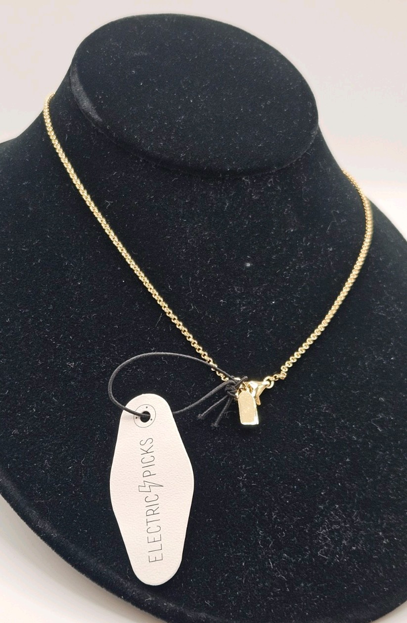 NWT Electric Picks SISWIM Sports Illustrated Goldtone NECKLACE