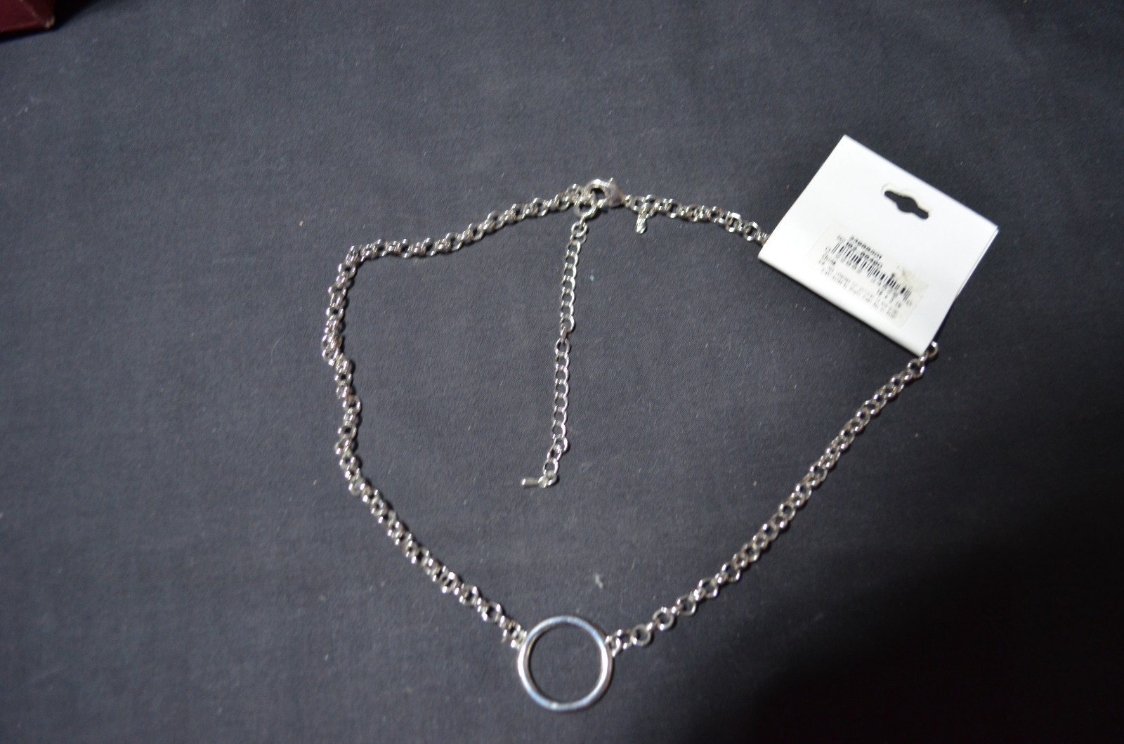 NEW Wearable Art by ROMAN – Silver Tone Adjustable Pendant Chain – Marked RMN