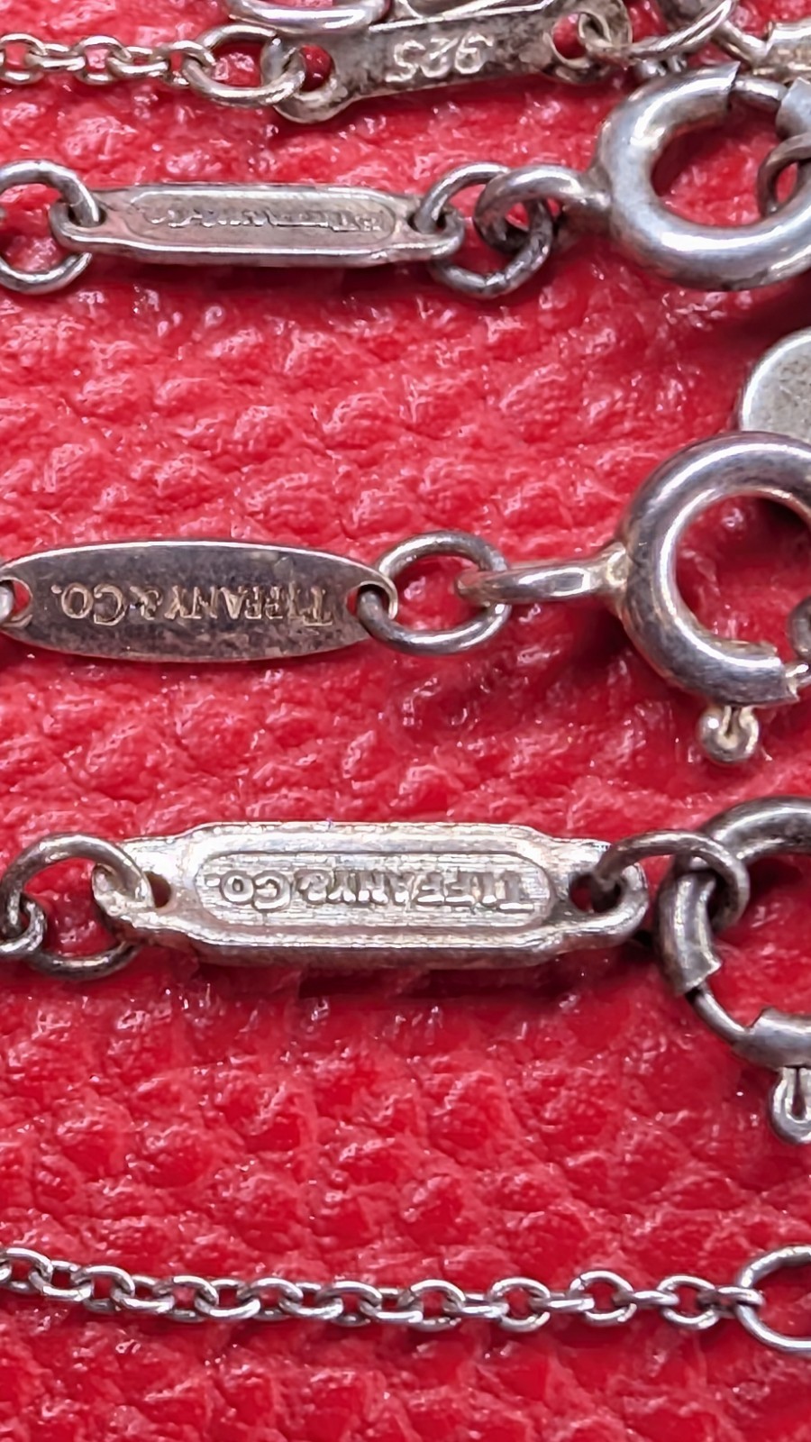 20-24 Designer Stamp .925 Silver Broken Chains