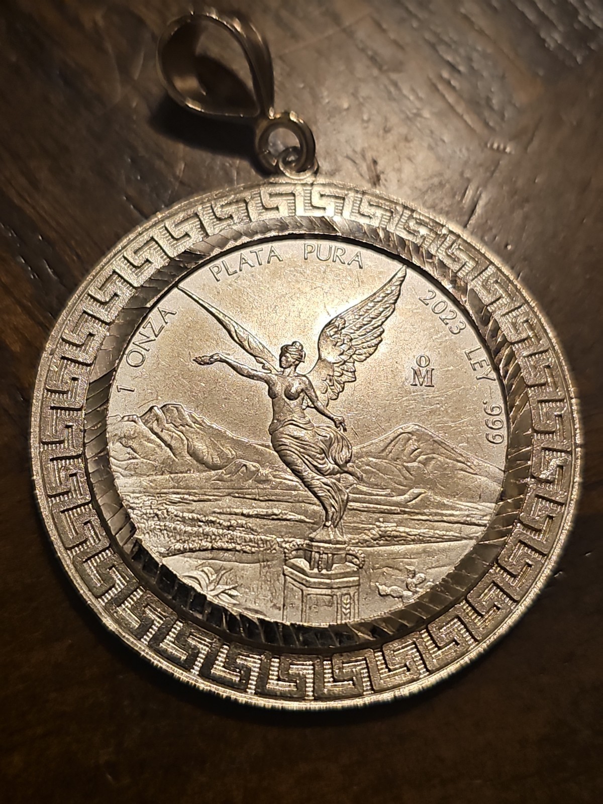 925 Bizel 1 Oz centenario libertad 2023.with Coin