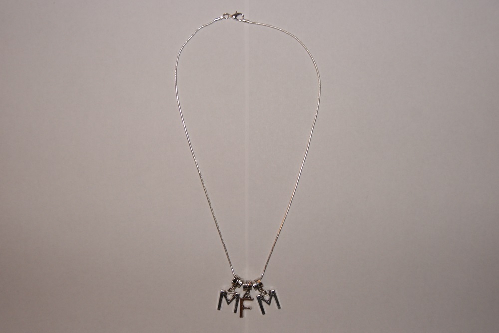 Hotwife ‘MFM’ Male Female Male Threesome Euro Necklace Fetish Lifestyle Letters