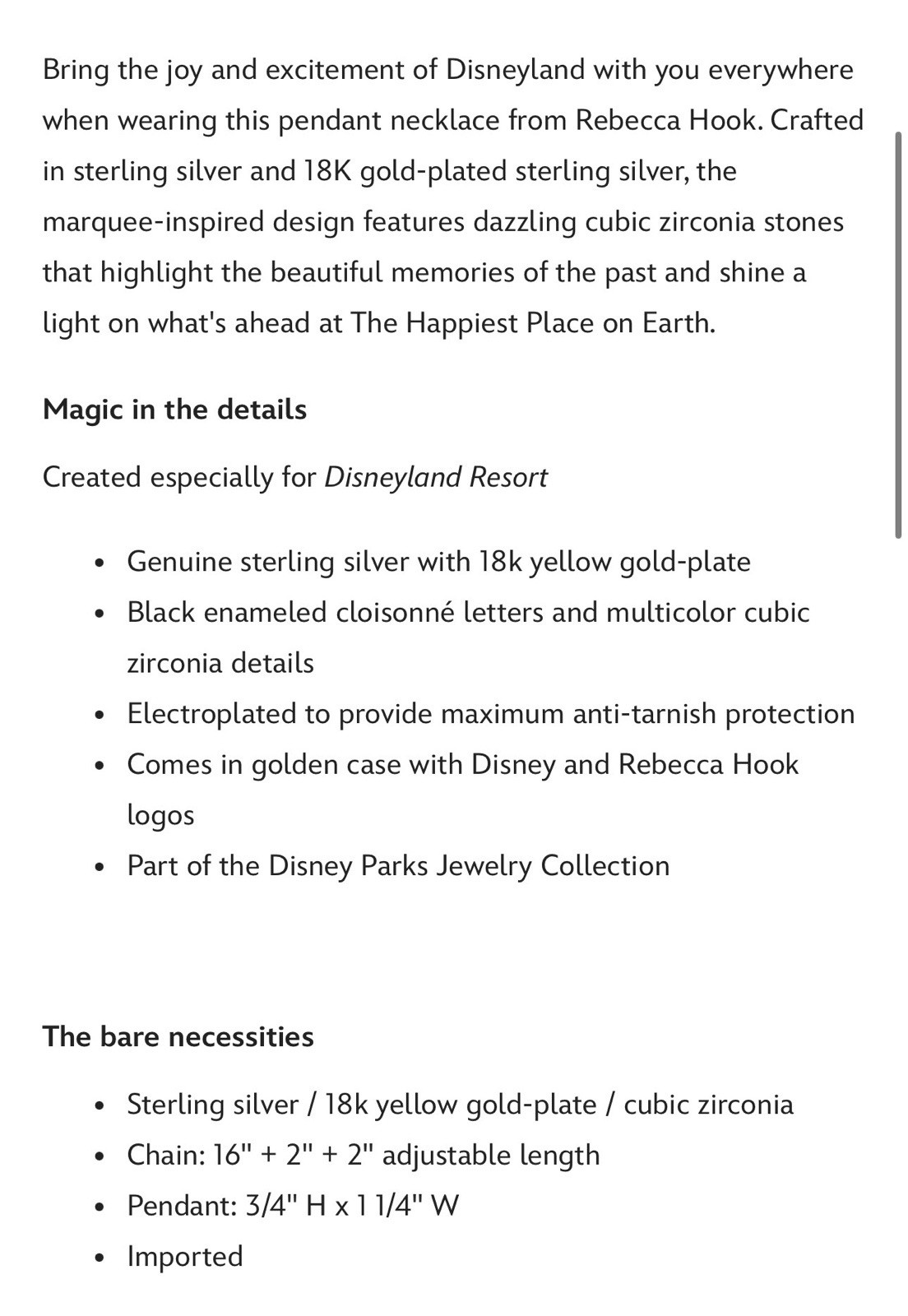 Rebecca Hook Disneyland Marquee Sign With Crystals