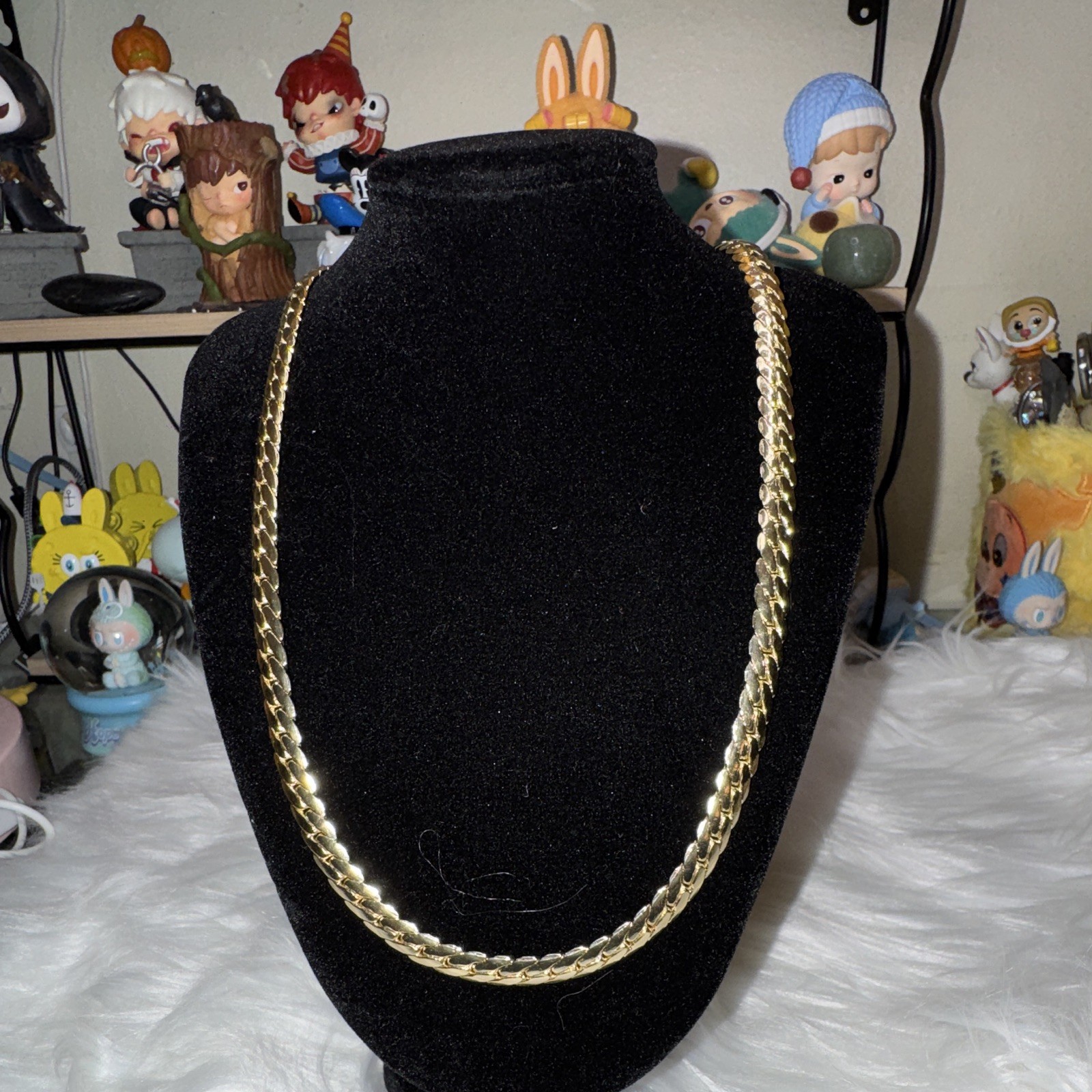 Miami Cuban Curb Link 14kGold Filled Chain 30 inch Necklace 6.7mm, Lobster Clasp