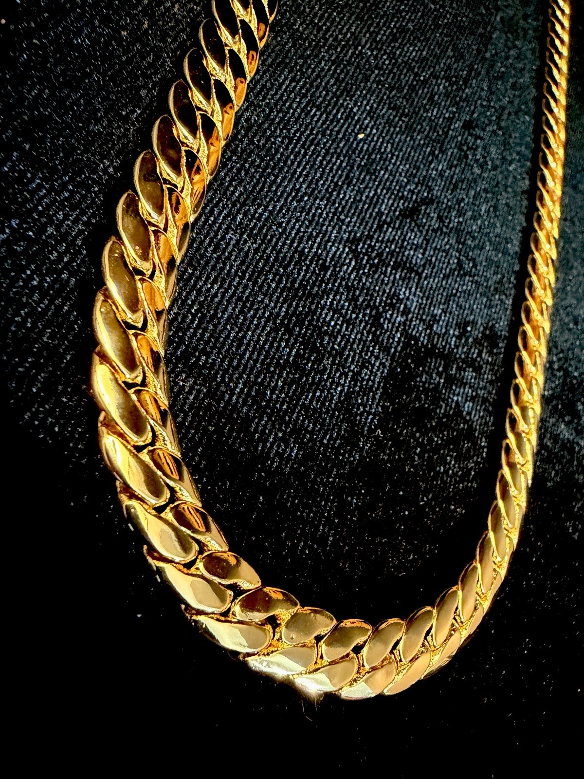 Miami Cuban 14k Stamped Gold Filled 24in 9MM necklace w/ box lock BRAND NEW