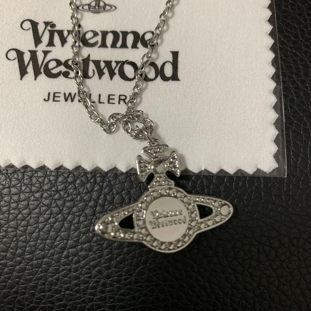 Vivienne Westwood Necklace MAN ROXANNE Silver IN BOX