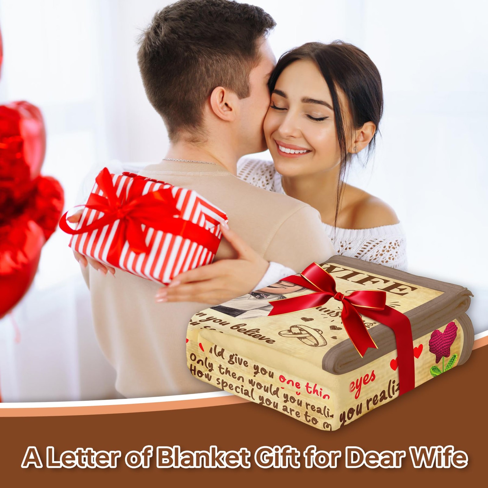 To My Wonderful Wife Valentine Gifts For Her Birthday Anniversary Present Love