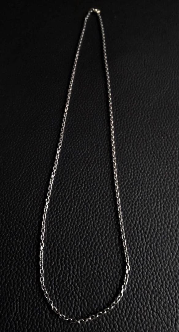 Vintage 925 Silver Chain Necklace (curb Chain)