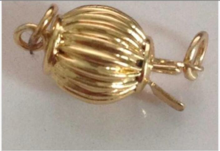 GORGEOUS HUGE 13-15MM SOUTH SEA ROUND GOLD PEARL NECKLACE 18INCH