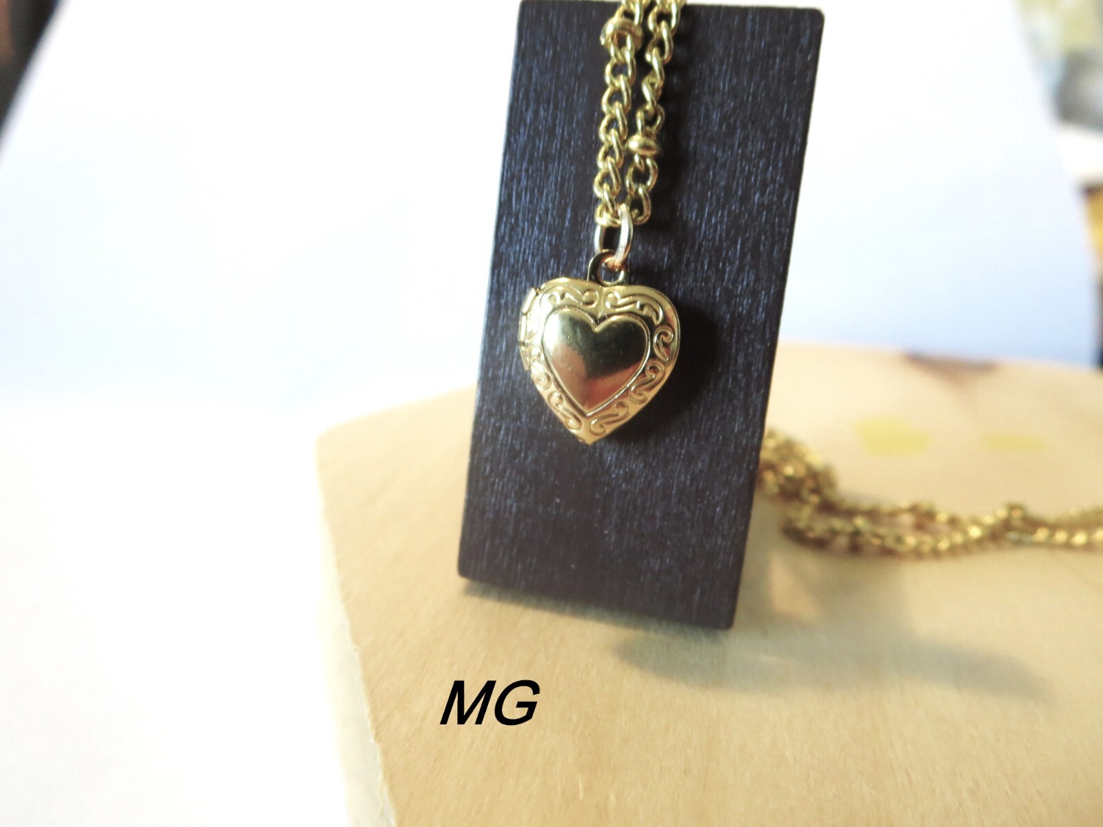 Heart Love Necklace, Valentine’s Day Gift, Gold Heart Necklace, Gift for Mom