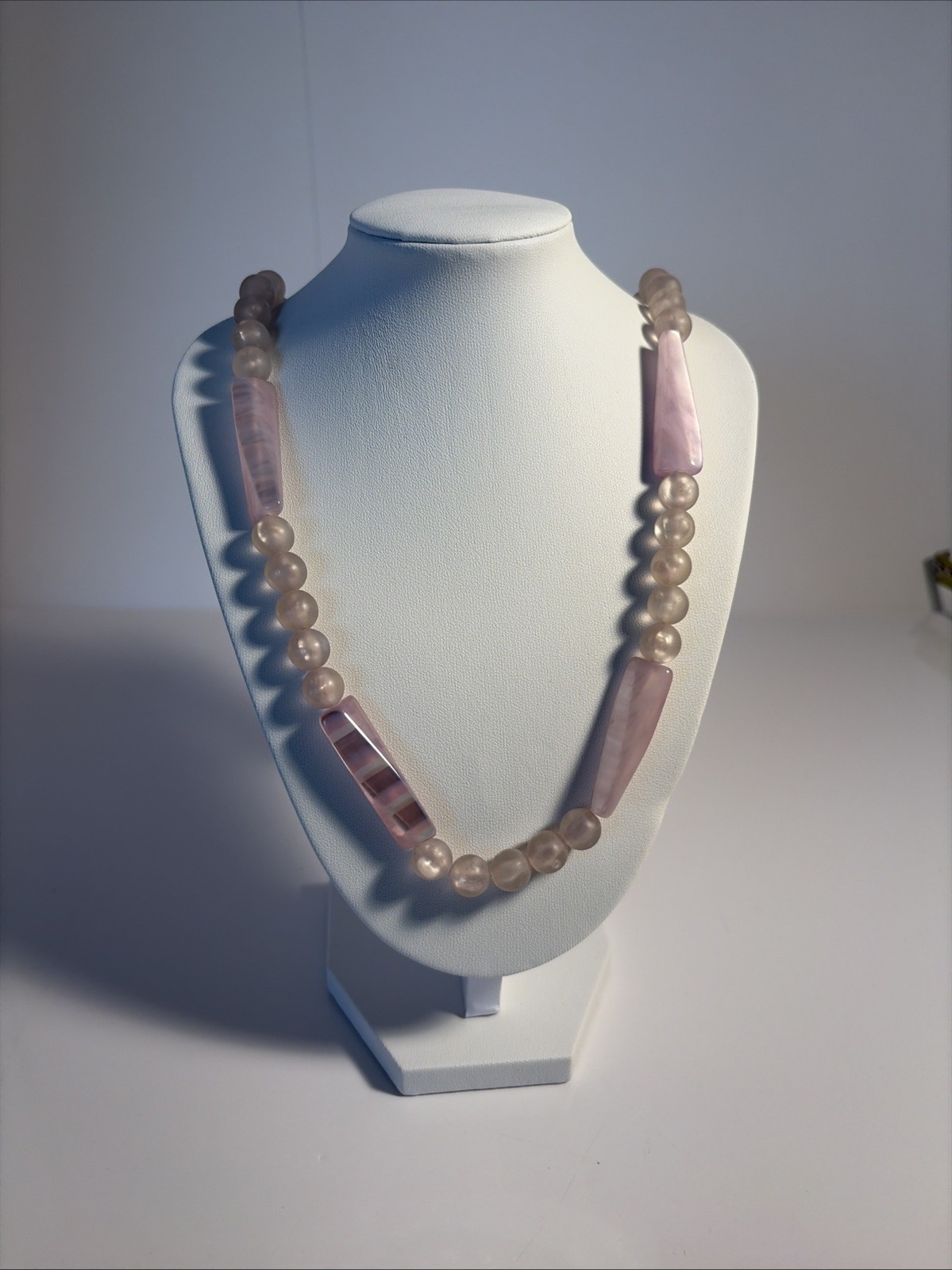 Glass Beaded Necklace Costume Jewelry