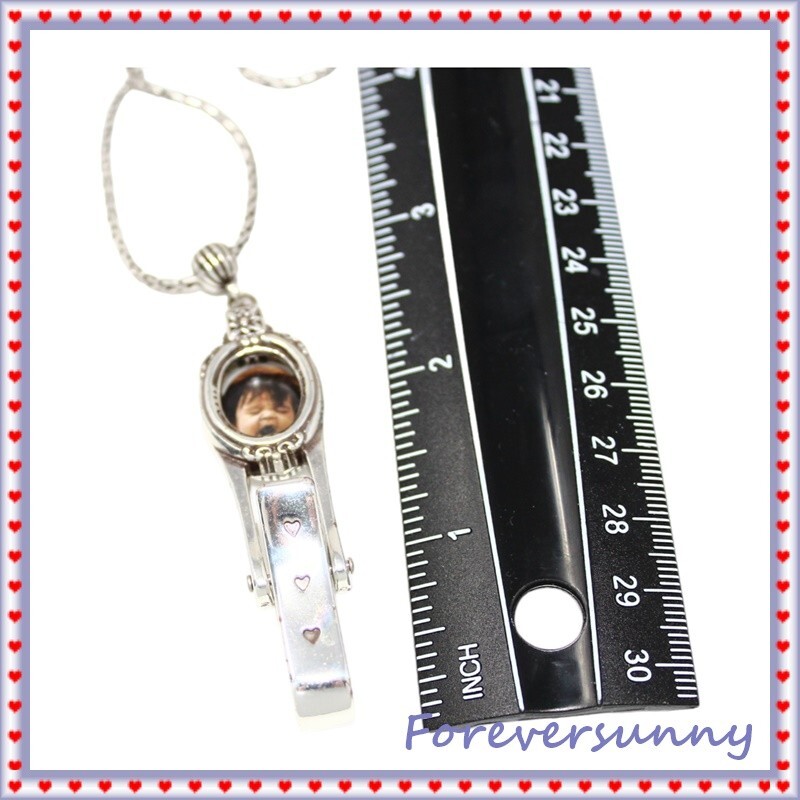 Brighton Memory Lane Add Photo Badge Holder Long Pendant Necklace