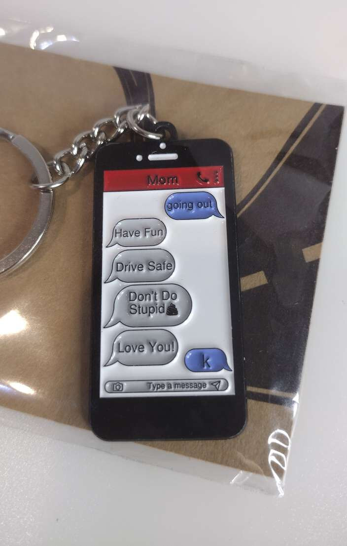 Gifts from Mom Birthday Gift for Teens Adults Kids Funny key chain