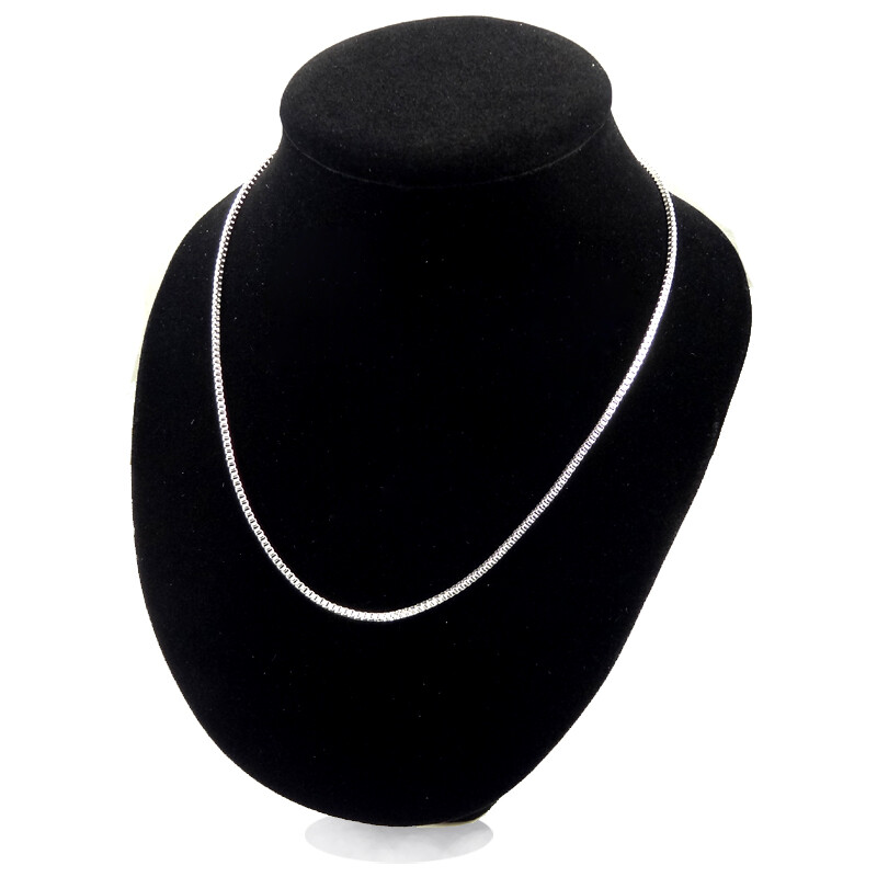 925 Silver Plated 1 mm Snake Chain Men’s Women’s Necklace 16″ 18″ 20″ 22″ 24″