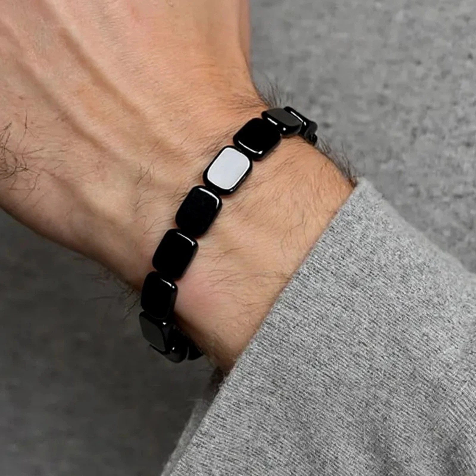 Hemys Hematite Bracelet for Men, 2025 New Hemios bracelet