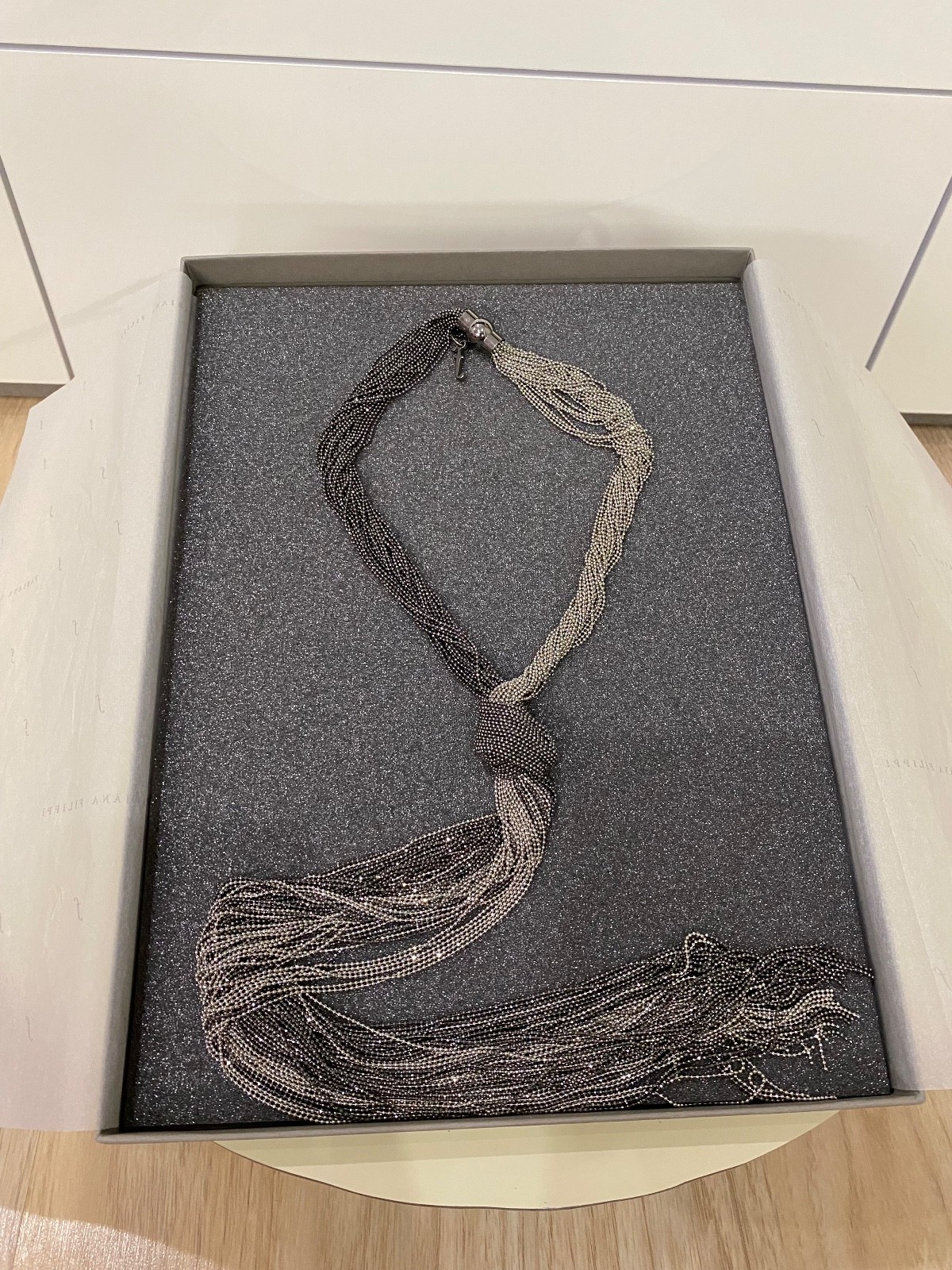 Fabiana Filippi Monili Chain Tassel Necklace
