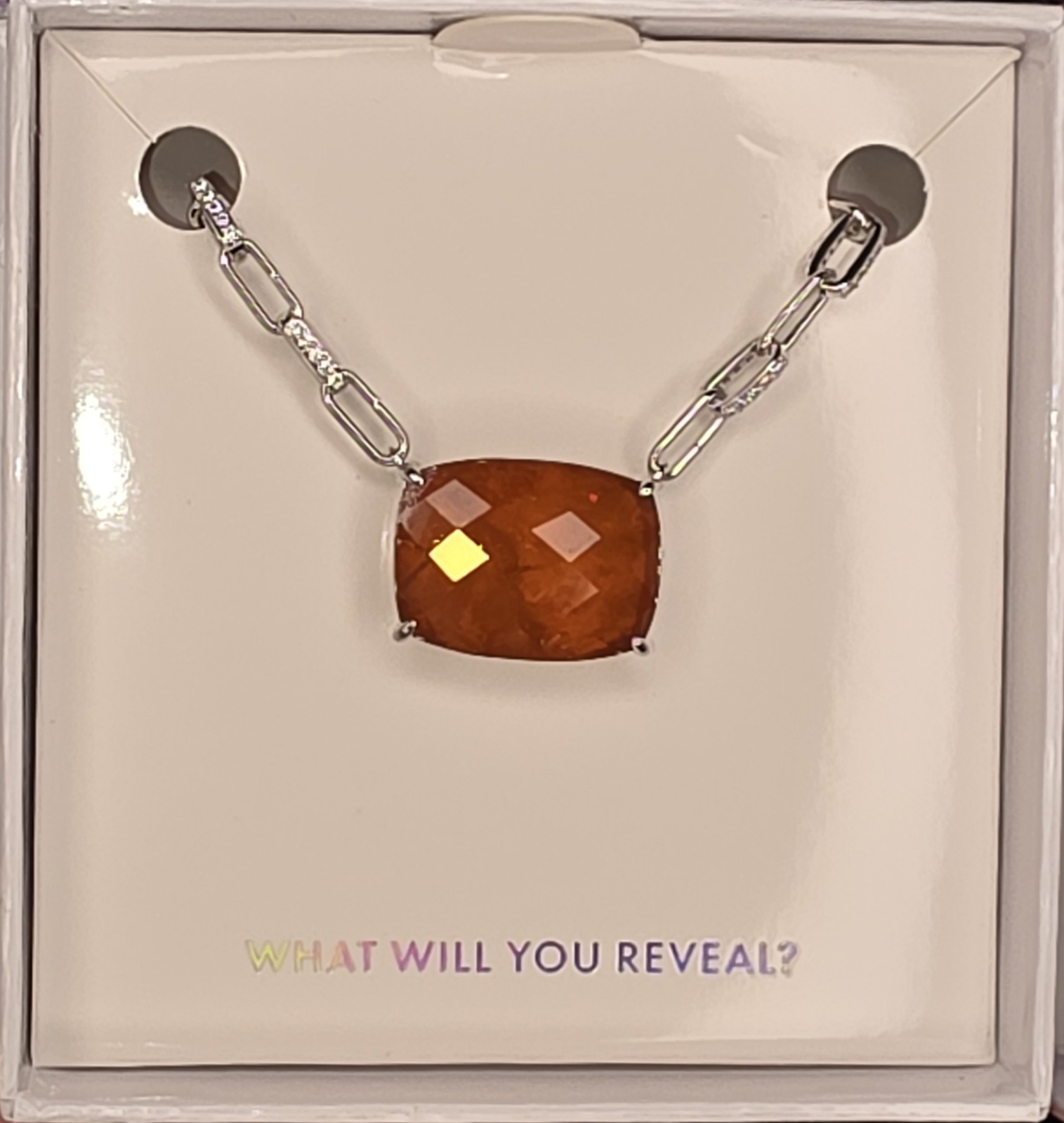 Mental Health Awareness Necklace, NK38779, Trust The Journey Within-Rhodium