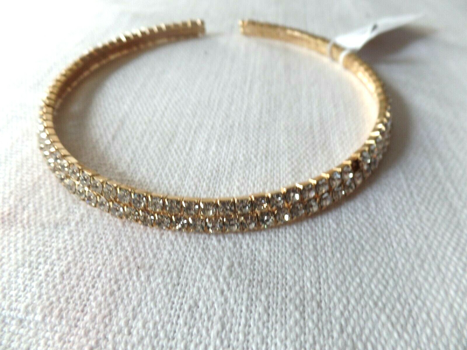 CHOKER NECKLACE, JOAN VASE, CRYSTAL, NEW