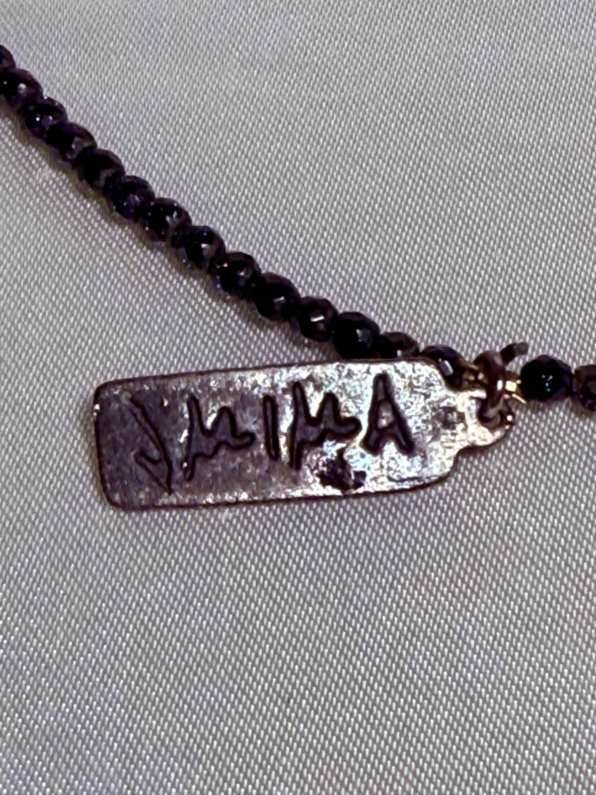 Dragon Pendant Necklace Black/Grey – Estate