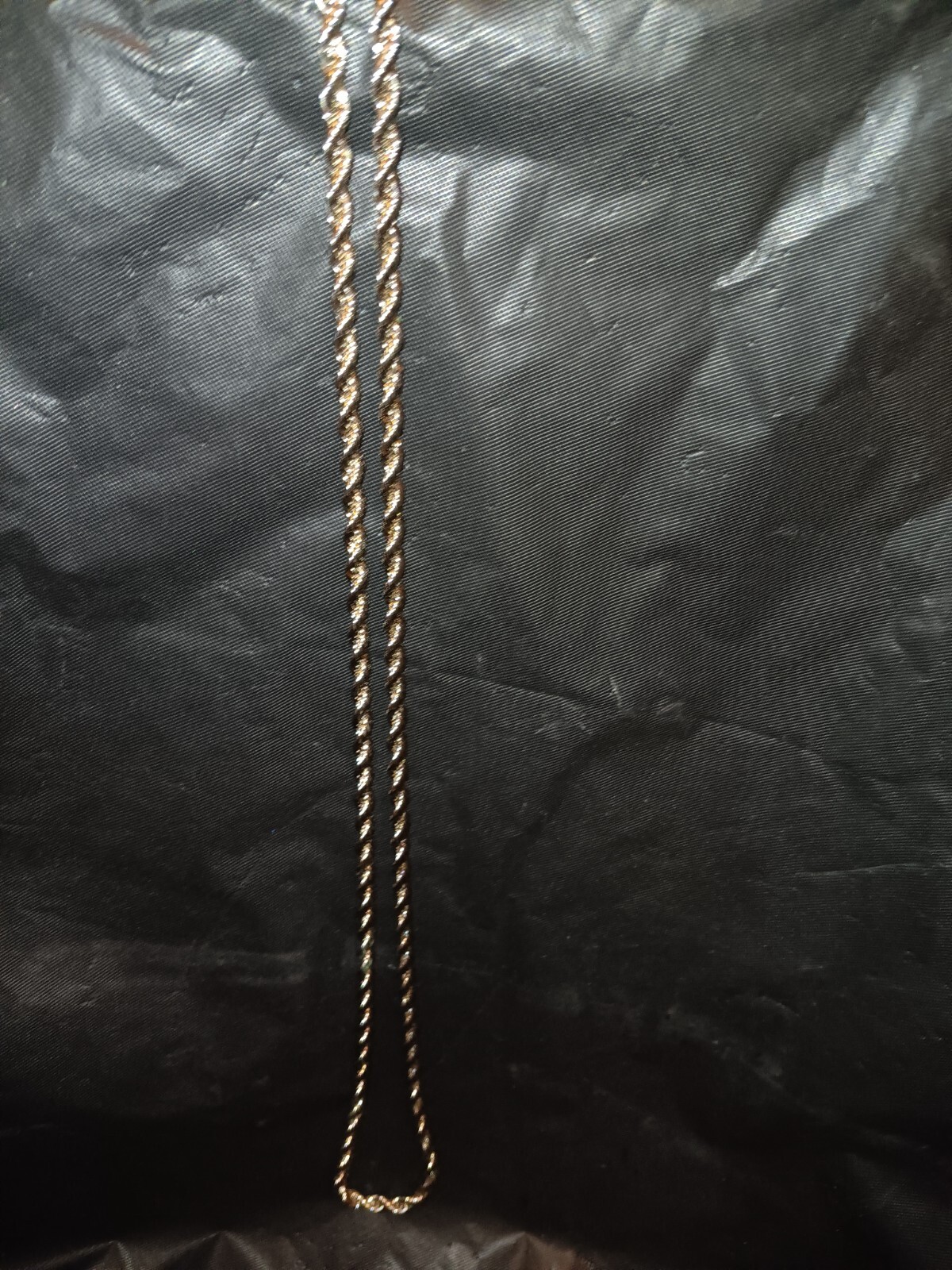 *Sparkling Diamond Cut Rope Chain*
