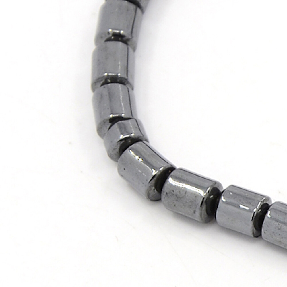 Unisex Saint Cross Non-Magnetic Hematite Pendant Necklace Black 18″ Z452