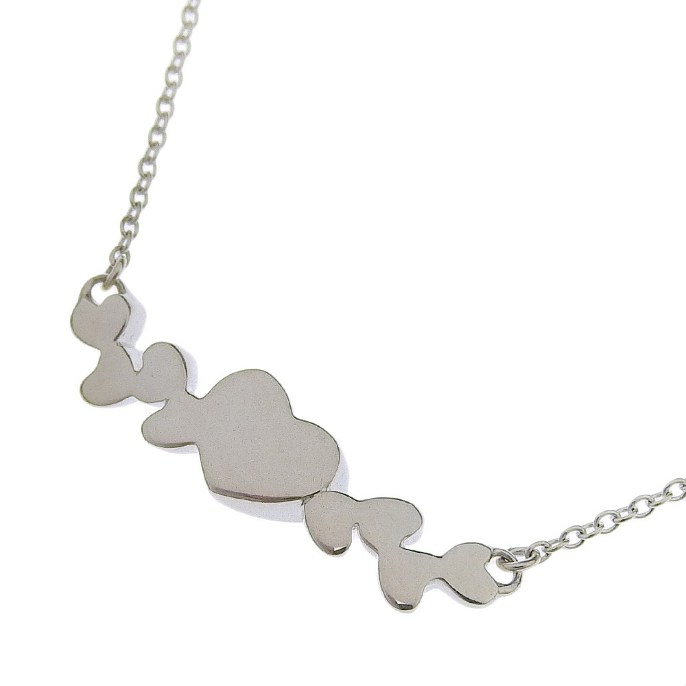 TIFFANY&Co. Modern herat Necklace Paloma Picasso Silver925 heart 2.5g Women
